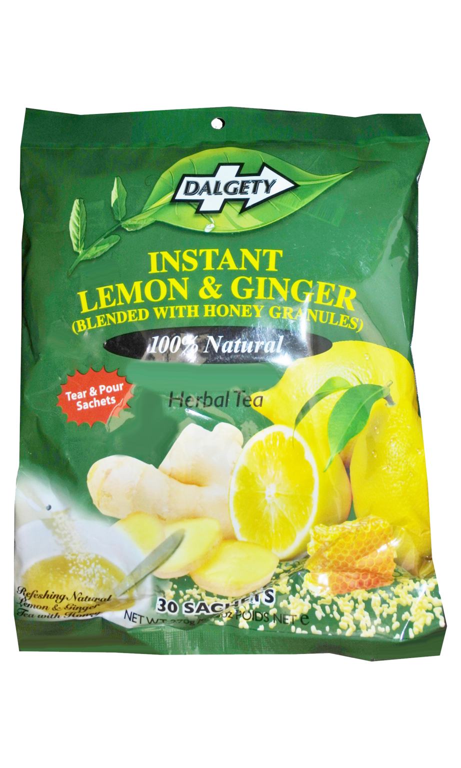 Dalgety Instant Lemon And Ginger Tea Pouch Jumbo Uk Ltd 6976