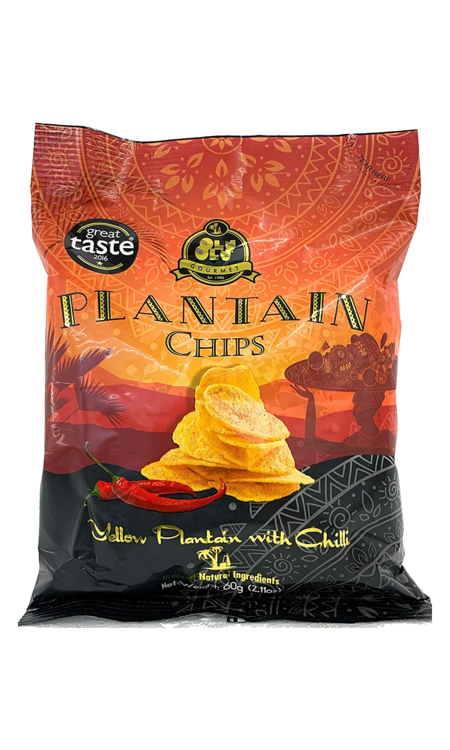 Olu-Olu Plantain Crisps Red Chilli – Jumbo UK Ltd.